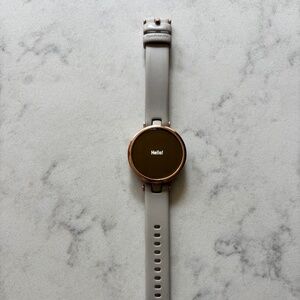 Garmin Lily Gray and Rose Gold